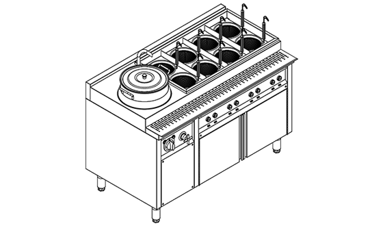 馄饨炉连保温汤桶
